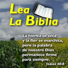 Leer la Biblia - la palabra de Dios permanece firme para siempre Is 40,8