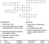 Domingo 17 B - Multiplicación de los panes: crucigrama