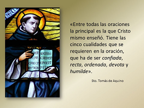 Santo Tomás de Aquino: comentario al padrenuestro y el avemaría